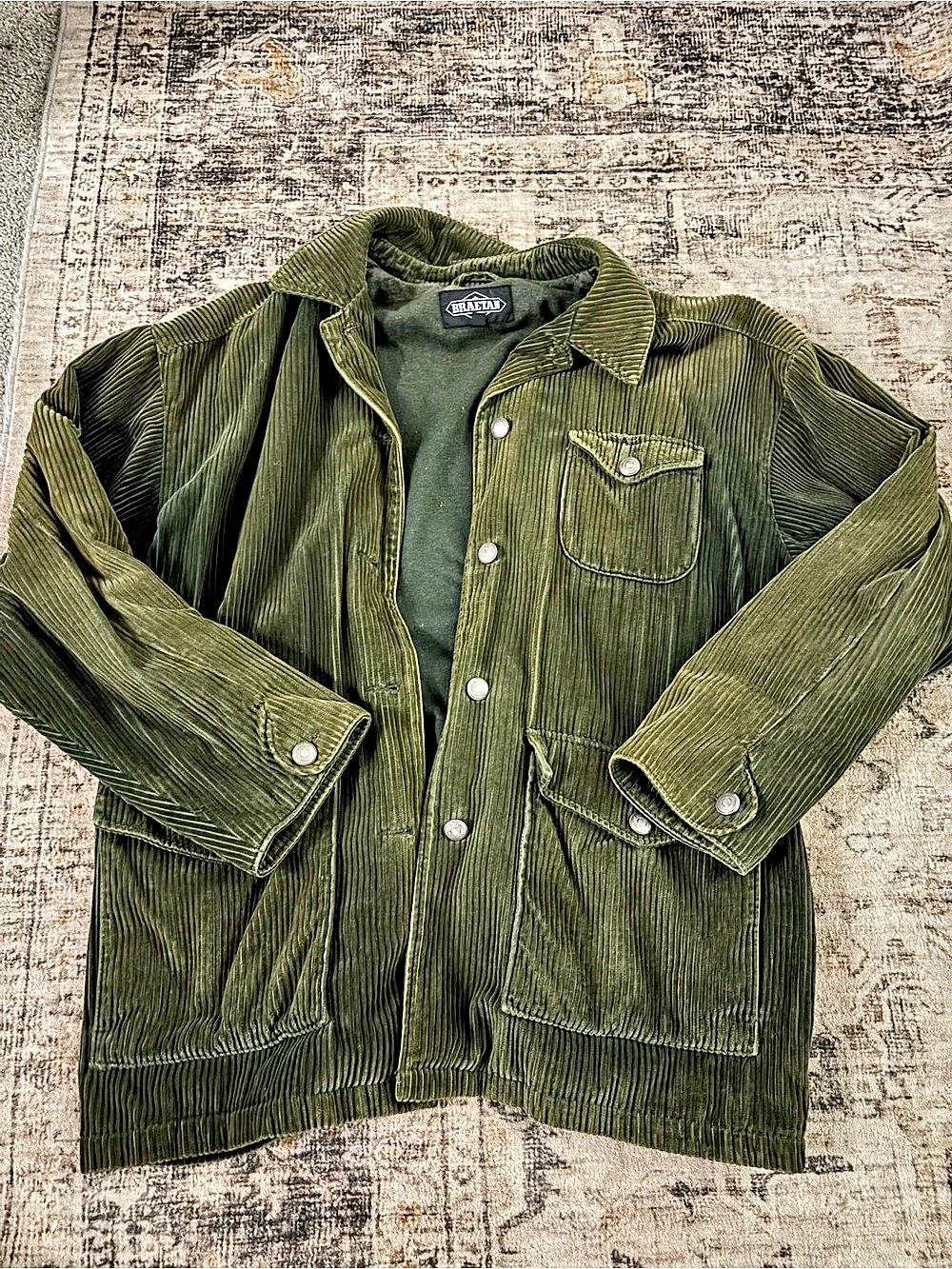 Vintage Corduroy Field Jacket